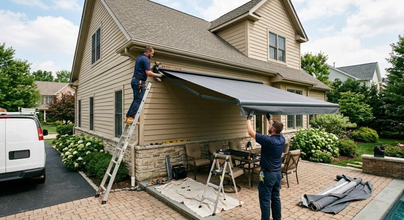 Retractable Awning Installation