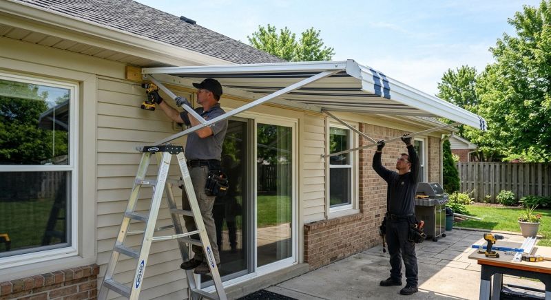 Aluminum Patio Cover Installation