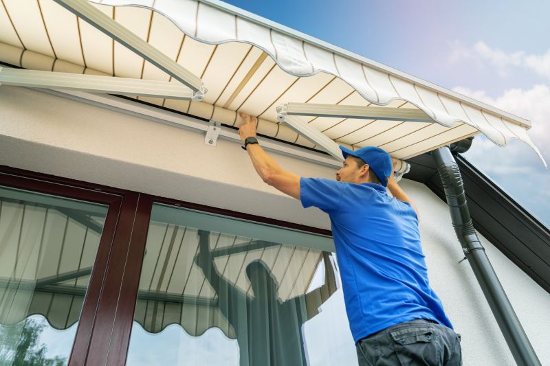 Canvas Awning Installation
