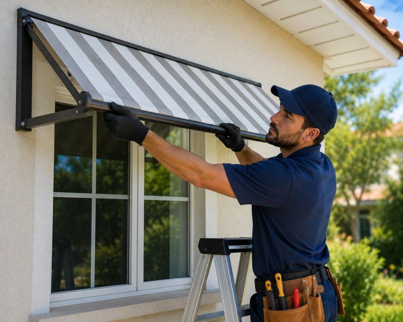 Commercial Awning Installation