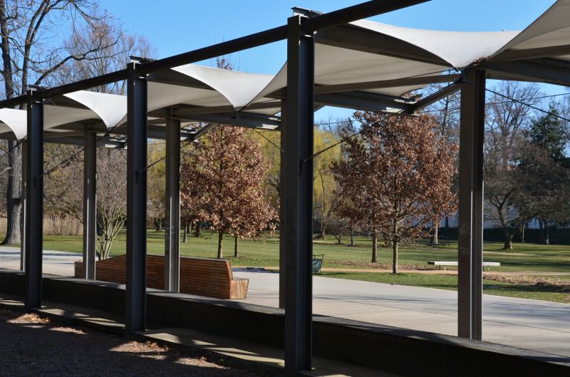 Playground Shade Cover Installation