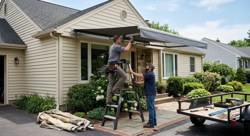 Residential Awning Installation
