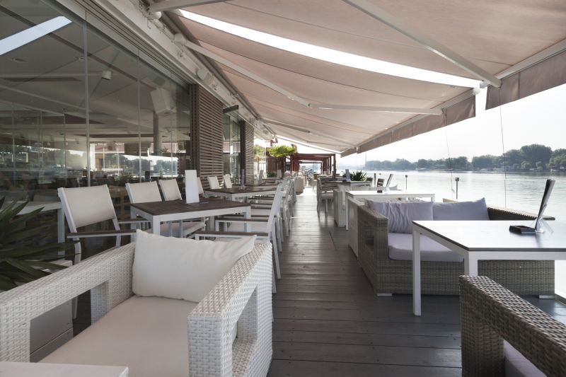 Restaurant Awning Installation