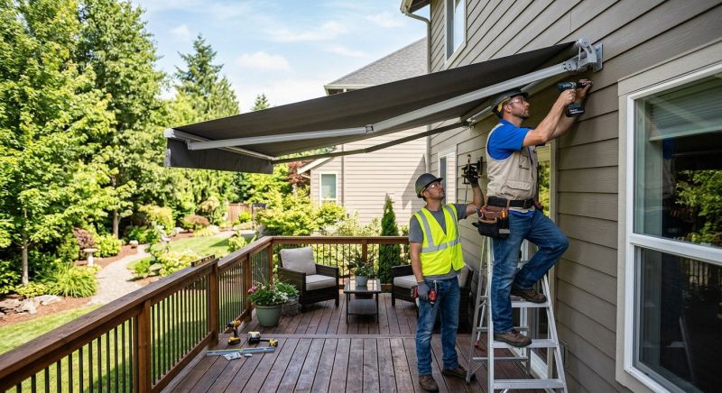 Retractable Awning Installation