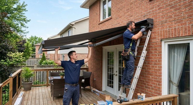 Retractable Awning Installation