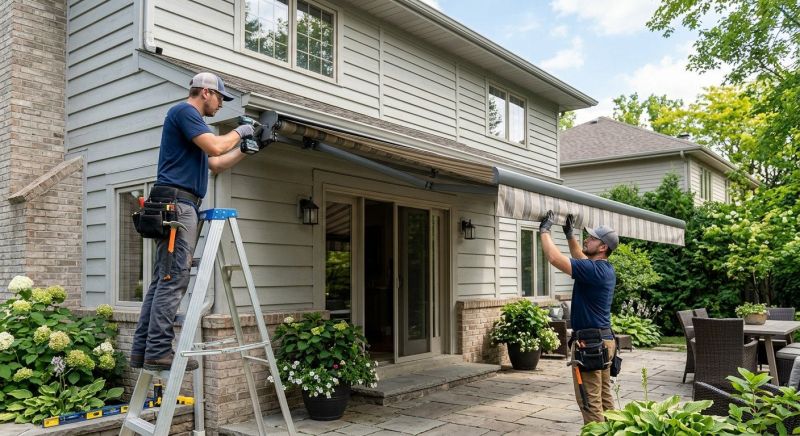 Retractable Awning Installation