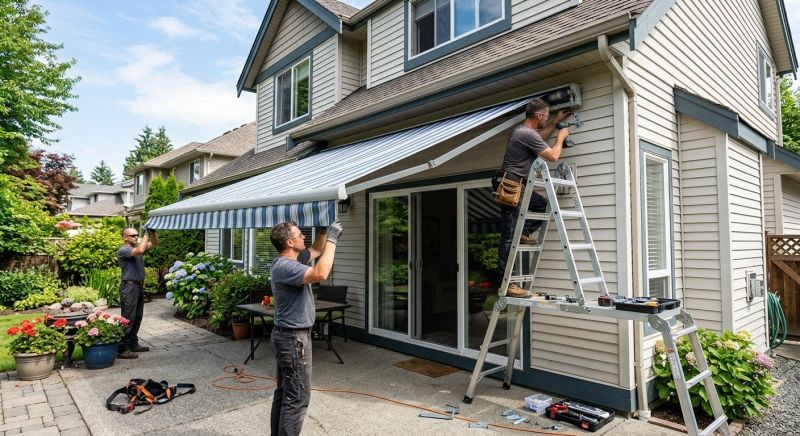 Retractable Awning Installation