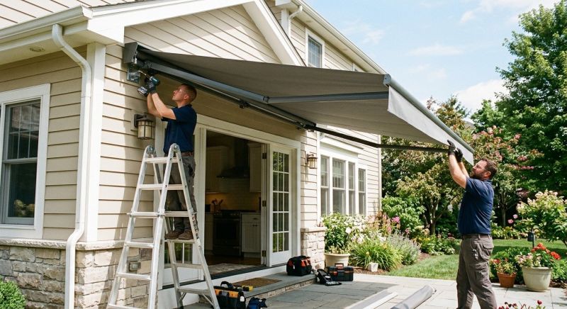 Retractable Awning Installation