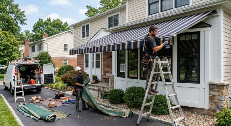 Why Businesses Install Commercial Awnings