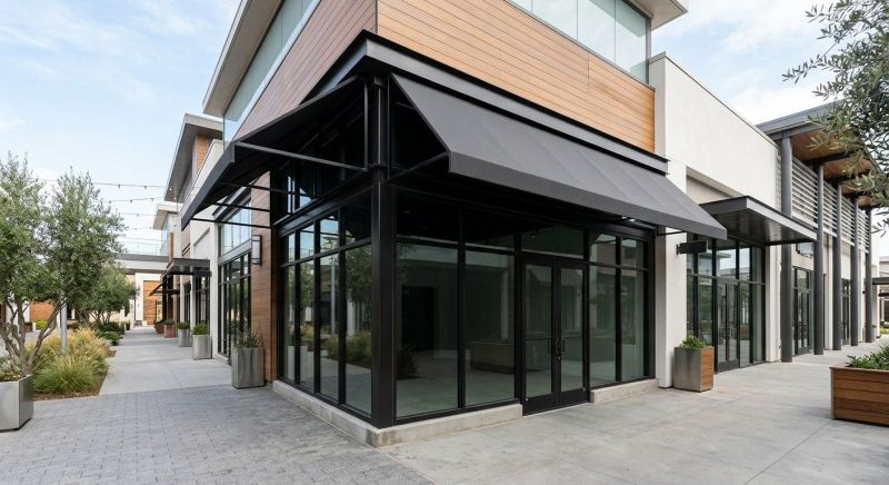 Storefront Awning Installation